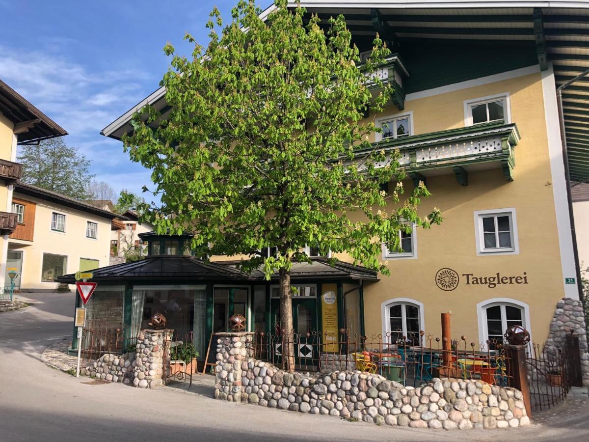 Tauglerei Appartement Enzian In Den Zauberbergen Sankt Koloman Buitenkant foto