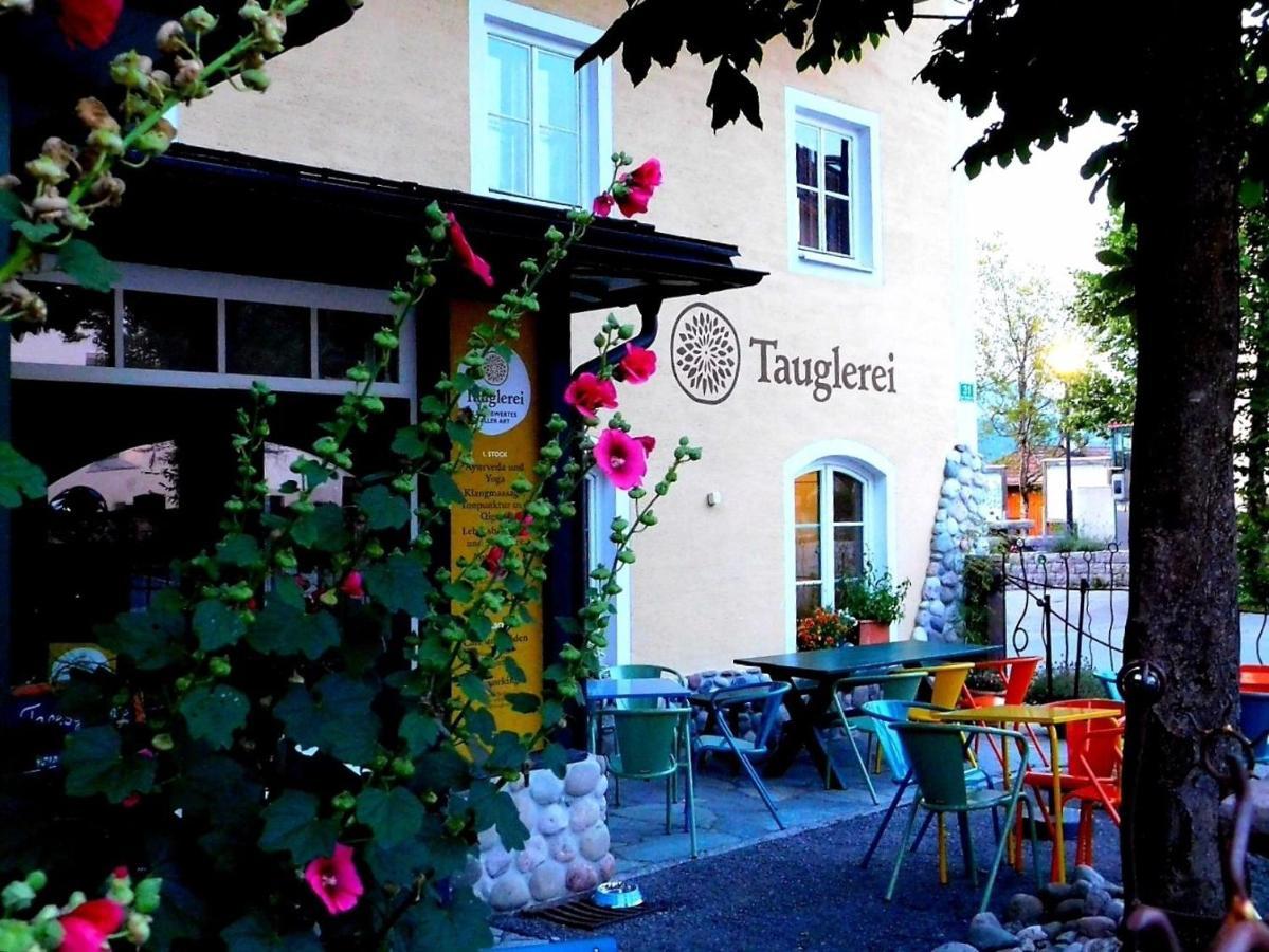 Tauglerei Appartement Enzian In Den Zauberbergen Sankt Koloman Buitenkant foto